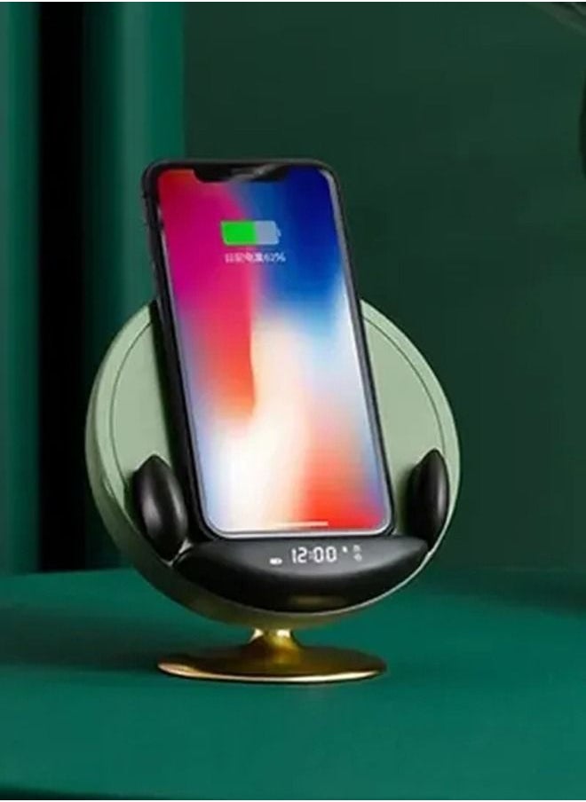 Arabest - Sofa Wireless Charging Bluetooth Speaker Subwoofer Computer Desktop Jack Alarm Clock Retro Small Stereo - Image 1