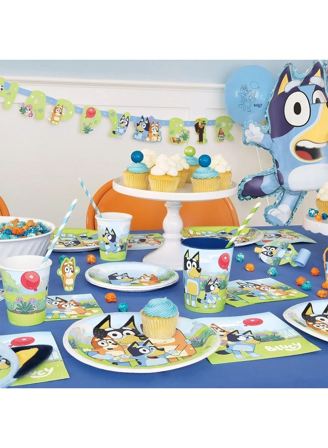 Unique Multicolor Paper Jointed Banner (Pack of 1) - 6 ft. - Adorable Bluey Design, Perfect Decoration For Birthday Parties, Themed Events, & Celebrations - Image 3
