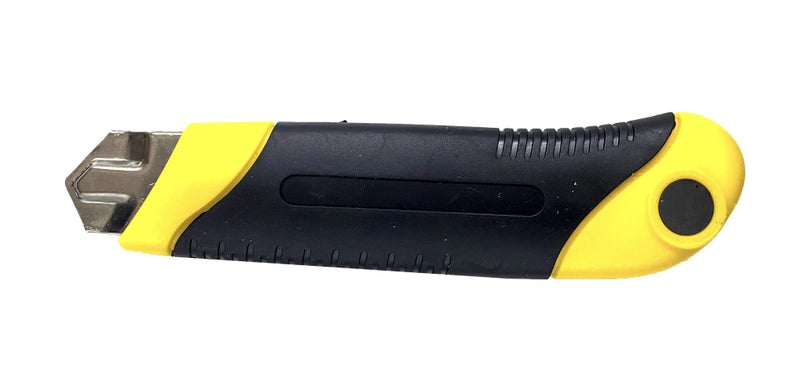 Jon Bhandari Tools Heavy-Duty Utility Knife – 25mm Steel Blade Cutter with Ergonomic Grip for Precision Cutting of Plastic, Cardboard, Wood, Textiles, Carpet, Leather, Drywall, Cloth & More - Image 4