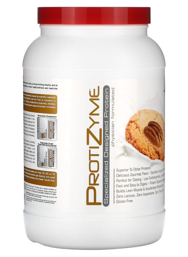 Metabolic Nutrition Protizyme Specialized Designed Protein Butter Pecan Cookie 2 lb - Image 2