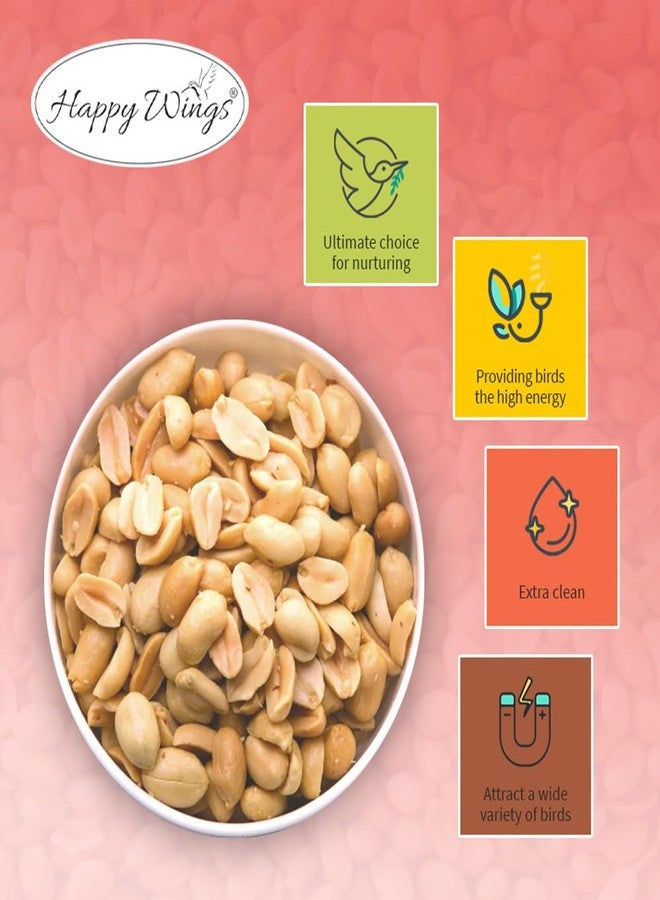 Happy Wings Peanut Seeds Shelled Wild Bird Food - 5 Pounds I Uncultivated Seeds I Wild Bird Seeds - Image 5