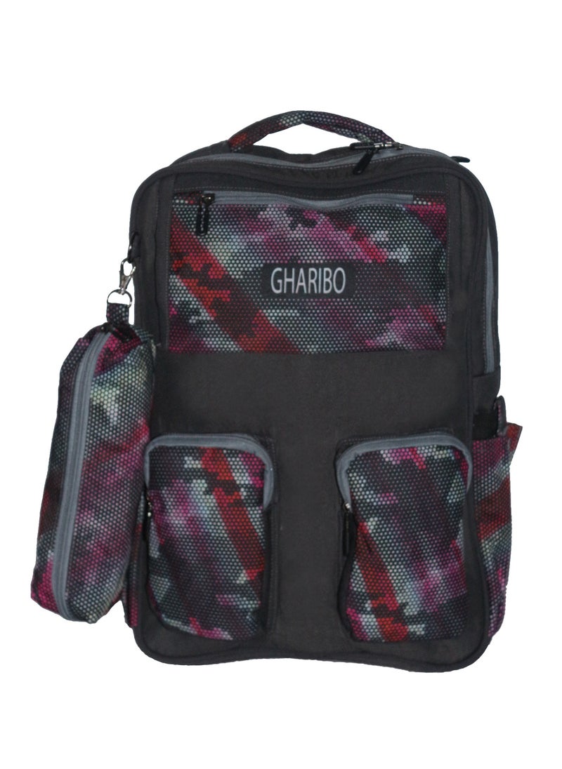 Gharibo Bags School backpack model 2 camouflaged  - Image 1