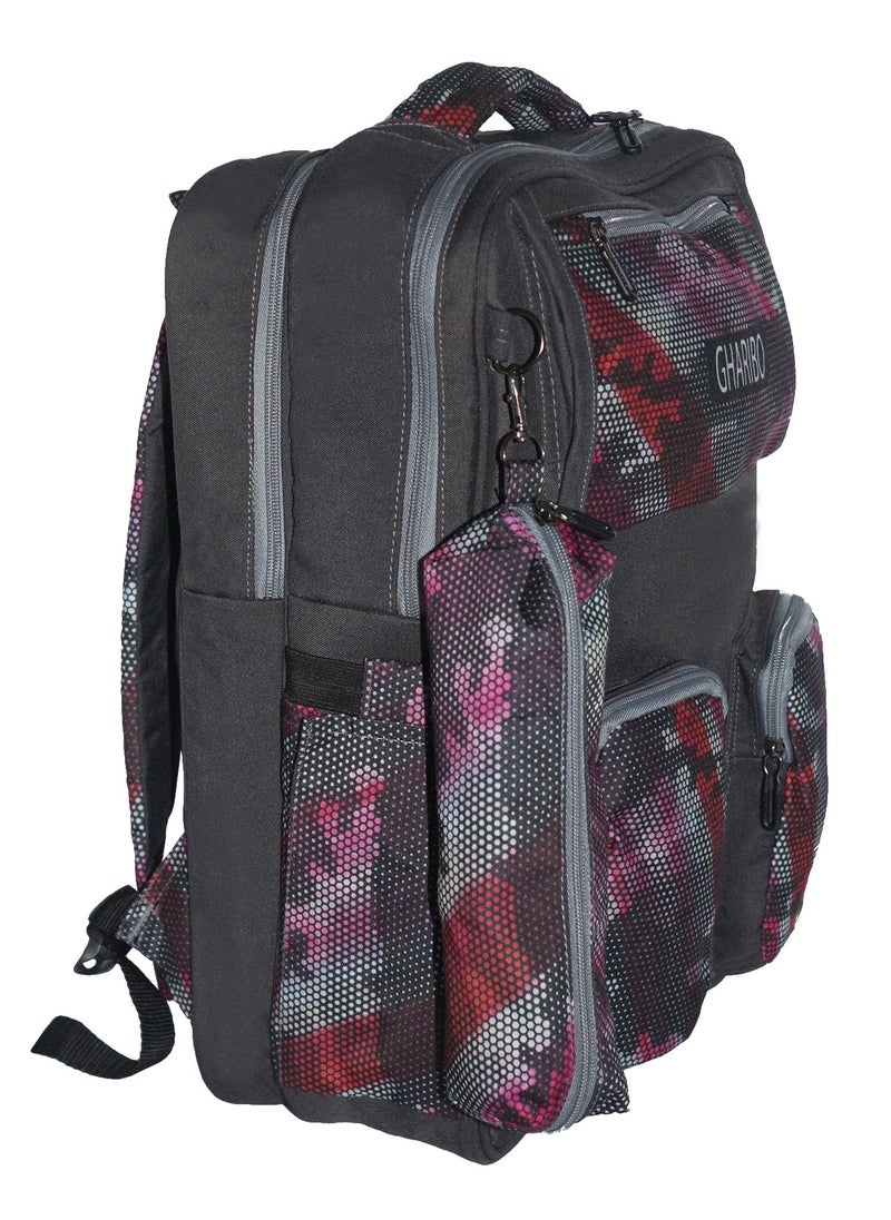 Gharibo Bags School backpack model 2 camouflaged  - Image 2