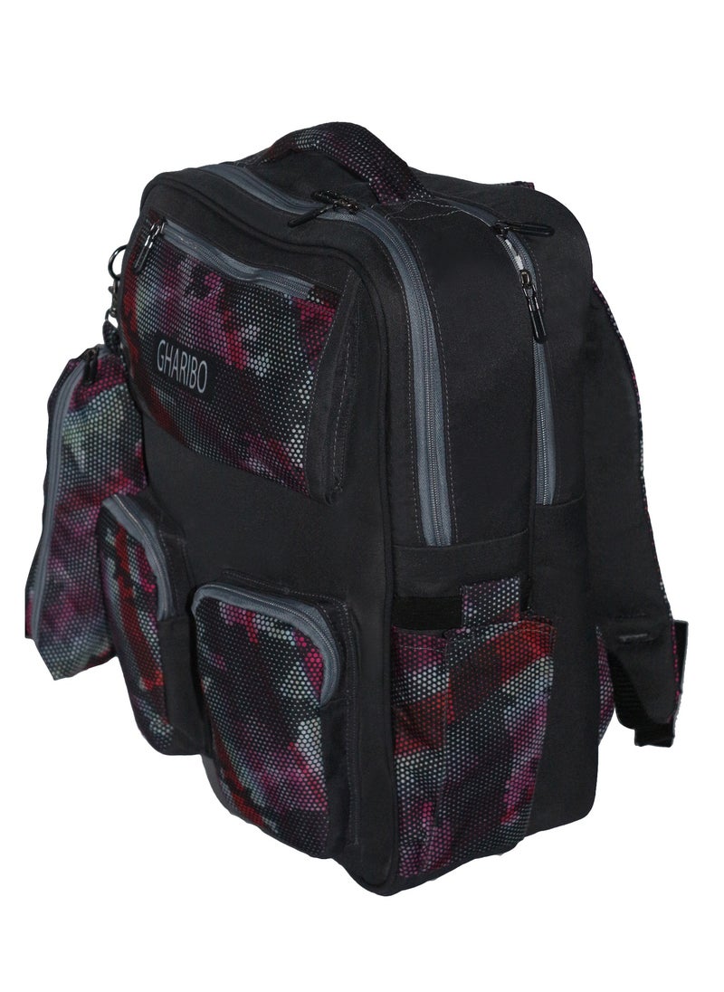 Gharibo Bags School backpack model 2 camouflaged  - Image 3
