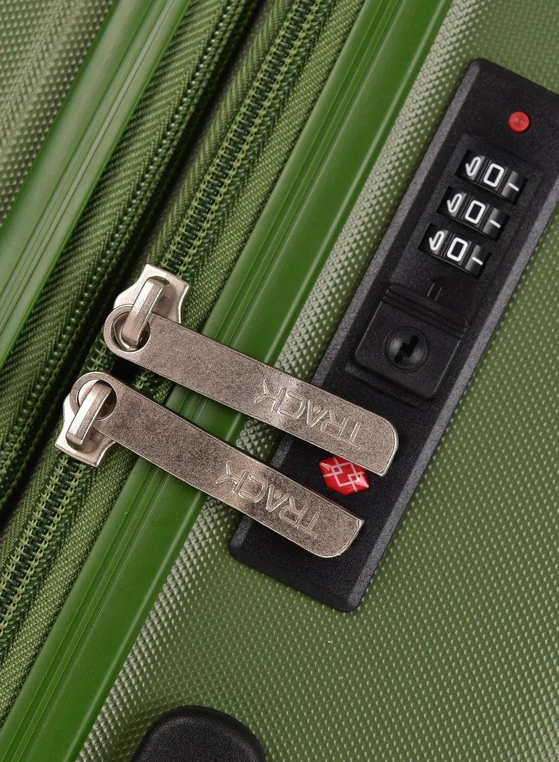 Track Track Luggage Set of 4 pieces in multiple sizes 13/20/24/28 inches 800/4P color Green