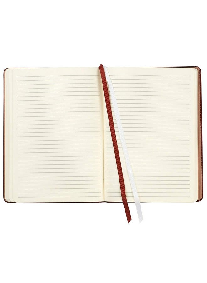 C.R. Gibson C.R. Gibson Brown Professional Leather Journal Notebook, 6" W x 8.5" L, 240 Pages  - Image 2