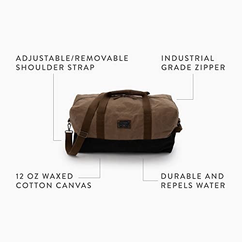 Barebones Neelum Duffel Bag Rugged Travel Bag for Weekend Adventures Stylish Weekender Bag and Duffel Bag for Travel Perfect Overnight Bag for Road Trips and Outdoor Getaways - Image 3