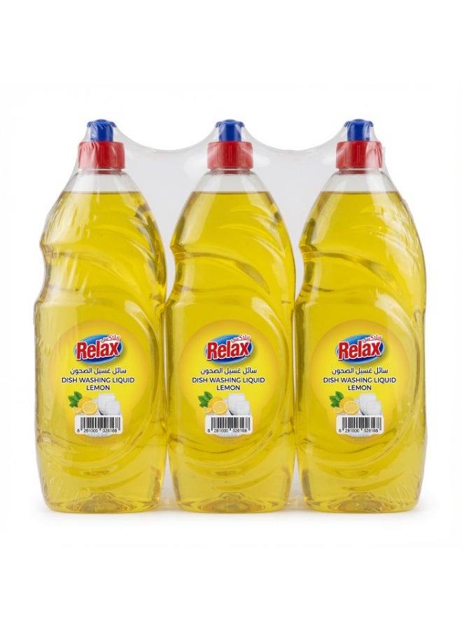 Relax Lemon Dishwashing Liquid - 900 ml