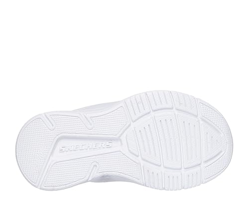 SKECHERS حذاء سكيشرز ميكروسبيك أدفانس للأولاد، أزرق/برتقالي، 5 أطفال كبار - Image 3