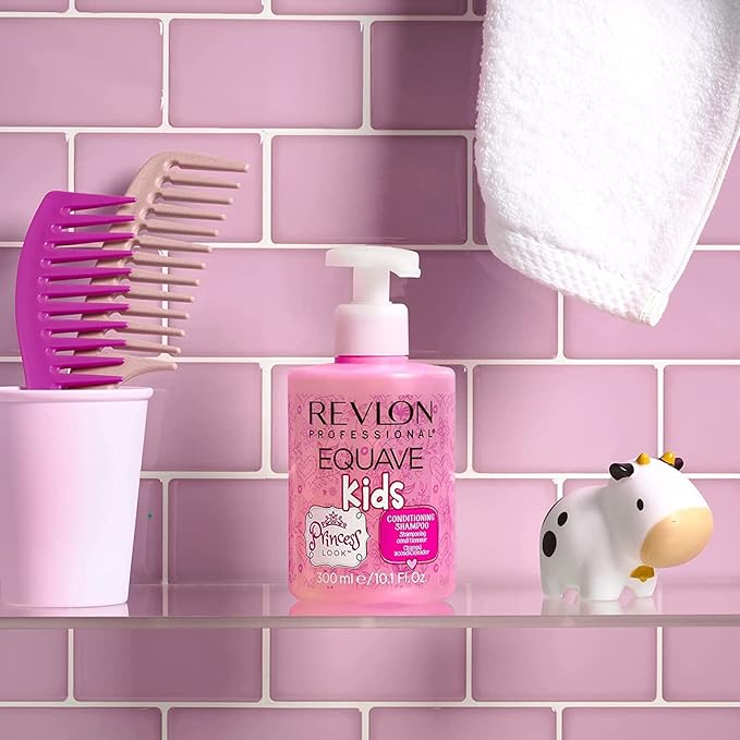 Revlon Professional Equave Kids Princess Look Conditioning Shampoo Detangling Shampoo For Kids 300ml - Image 3
