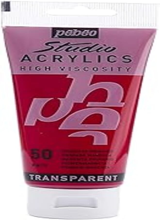 Pebeo PEBEO 100 ml Studio Acrylic Paint, Primary Magenta 