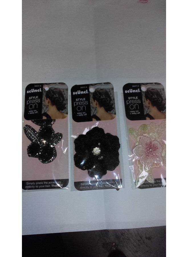 سكانشي اضغط على إكسسوار الشعر - Image 1