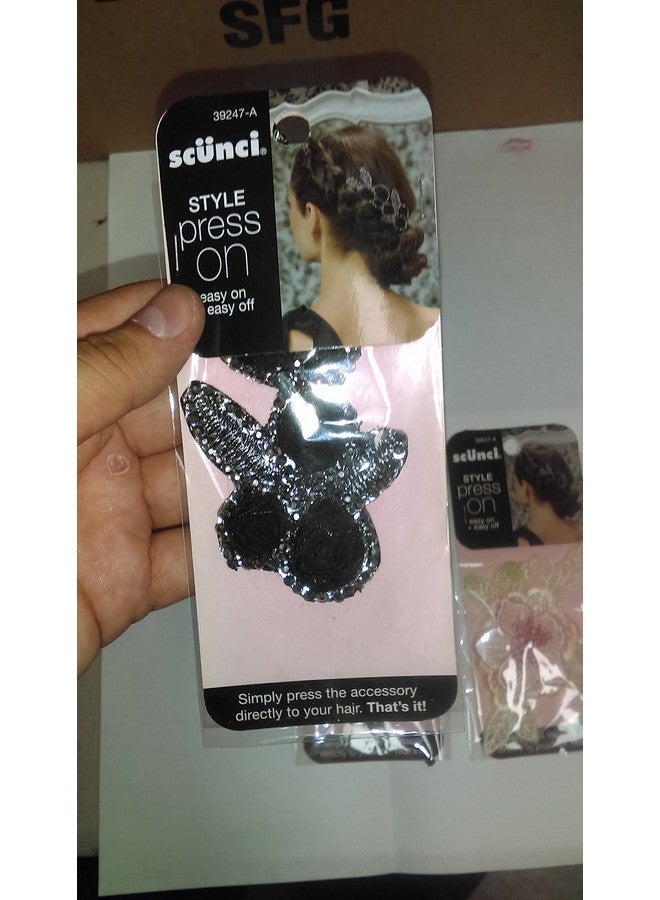 سكانشي اضغط على إكسسوار الشعر - Image 2