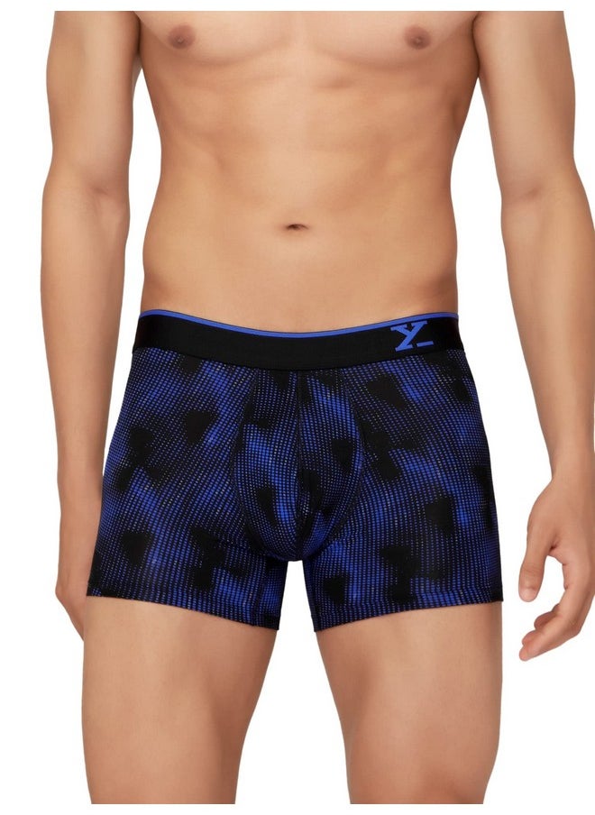 XYXX XYXX Men Micro Modal Trunk, Snug Fit, Printed, Pack of 2, XYTRNK2PCKN398XL, Digi Lights+Marble, XL  - Image 4