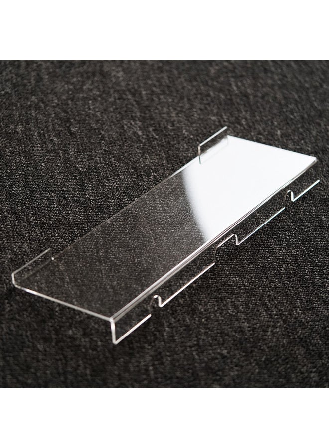 Acrylic Keyboard Bracket Bracket Punch-free Installation Keyboard Cover Support Frame Height Tilt Accessories Manufacturers Wholesale-Color:Keyboard Stand 300*140*30 - Image 3
