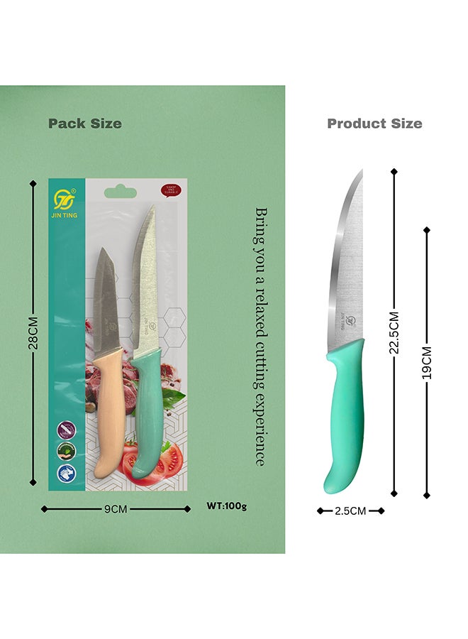 Feelings 2-Piece Kitchen Knife Set – Essential Cooking Knives - Image 2