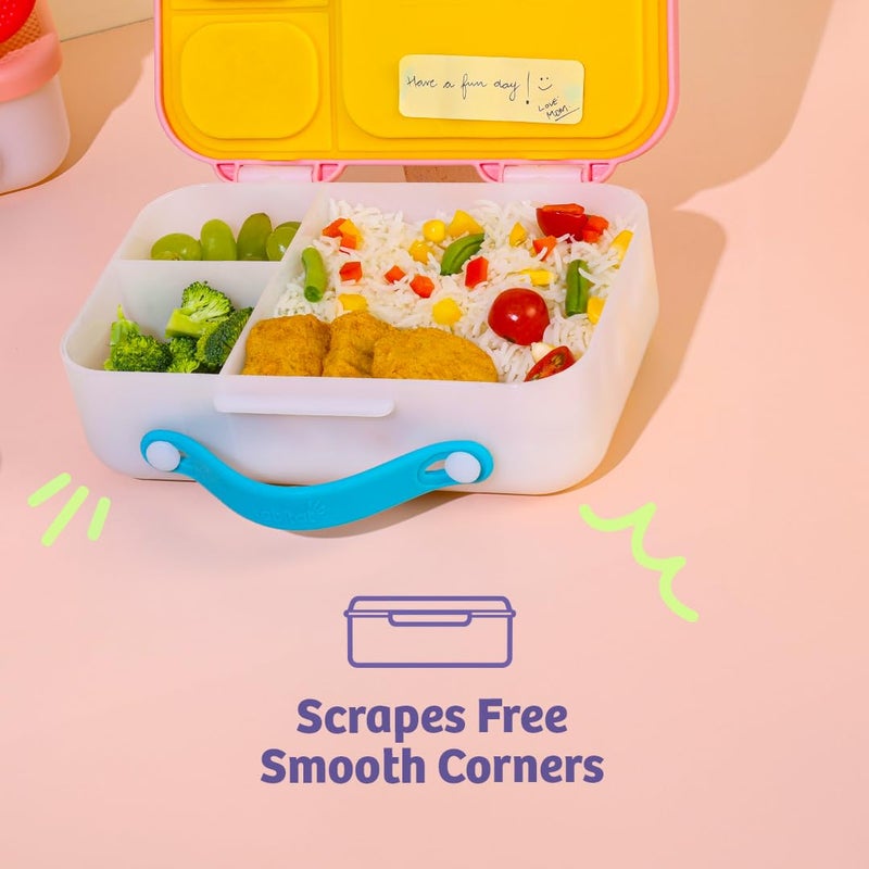 Rabitat MUNCHBEE Bento Lunch Box Mad Eye | 2 Years Brand Warranty | Tiffin Box for School Kids | Lunch Box for Kids Boys | Tiffin Box for School | ISI Certified | 1000 ml - Image 5