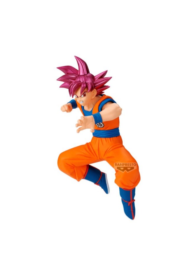 Banpresto Dragon Ball Super Match Makers Super Saiyan God Son Goku(Vs Beerus) Statue - Image 1