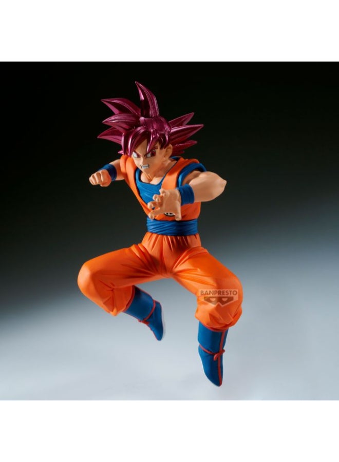 Banpresto Dragon Ball Super Match Makers Super Saiyan God Son Goku(Vs Beerus) Statue - Image 3