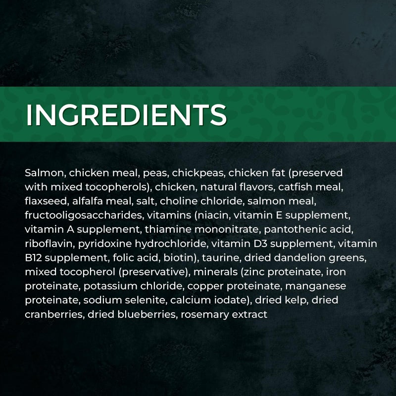 Fussie Cat Market Fresh Salmon & Chicken Recipe, Dry Cat Food, 3.5lb Bag - Image 5