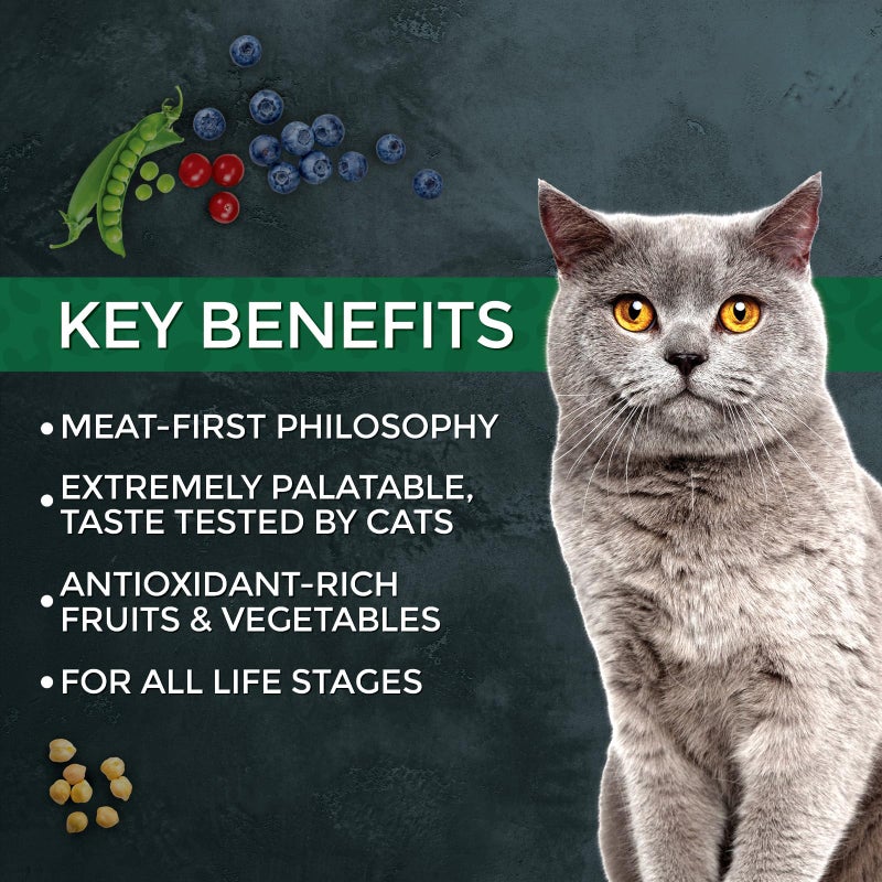 Fussie Cat Market Fresh Salmon & Chicken Recipe, Dry Cat Food, 3.5lb Bag - Image 4