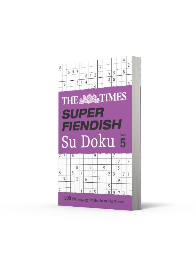 The Times Super Fiendish Su Doku Book 5: 200 Challenging Puzzles from the Times  - Image 1