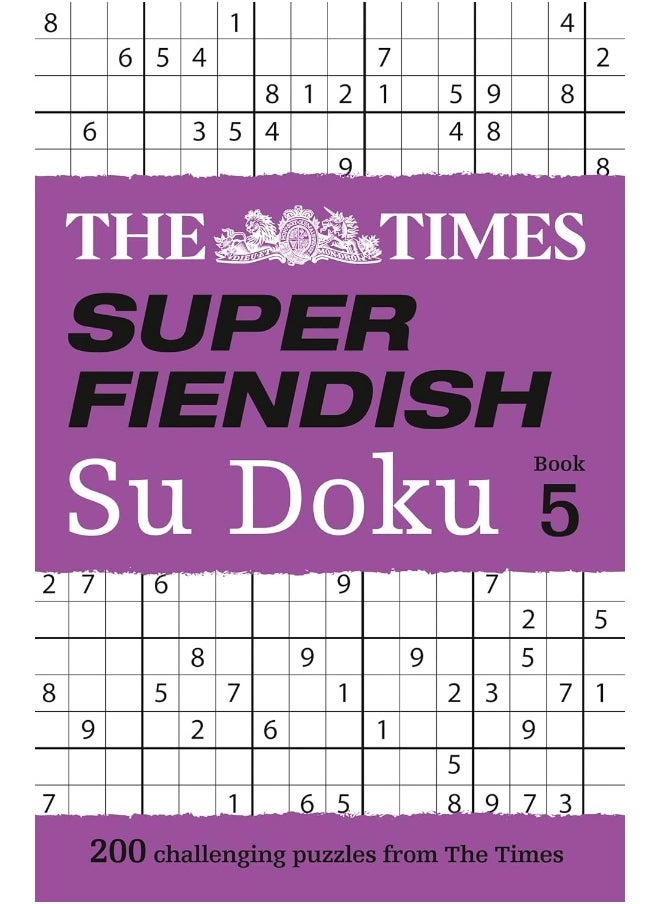 The Times Super Fiendish Su Doku Book 5: 200 Challenging Puzzles from the Times  - Image 2