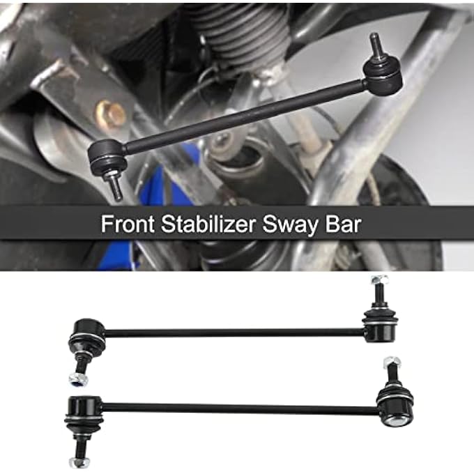 Luocute 2Pcs Front Sway Bar Links K750002 K750003 Stabilizer Suspension Kit For 128I 135I 323I 325I 328I 330I 335D 335I 335Is X1 Z4 Automotive Replacement Sway Bar Link Kits - Image 5