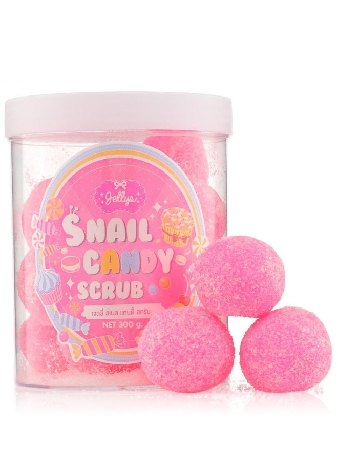 Jellys Snail and Glutathione Exfoliating and Cleansing Mask – A natural, dual-action scrub to brighten and smooth the skin and remove dead skin cells – Reduces dark spots and acne and renews cells – Suitable for all skin types, including sensitive skin – 300g - Image 1