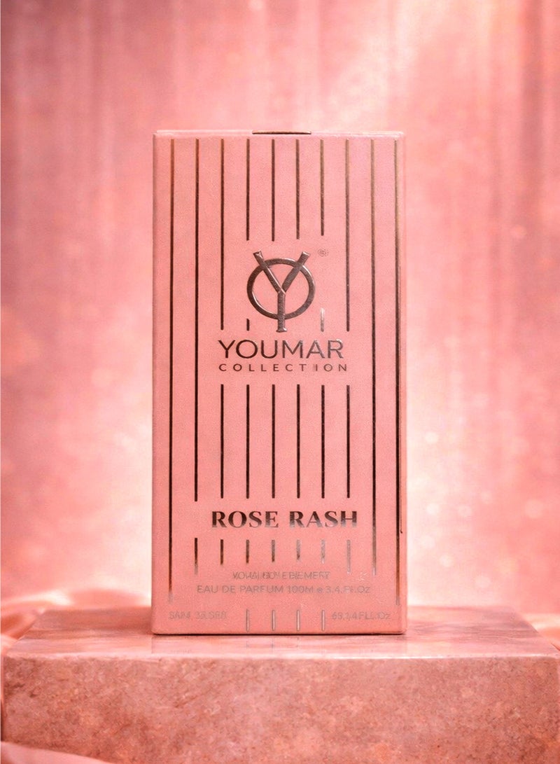 YOUMAR Elegant Perfume for Women The Youmar Collection Rose Rash No. 0010 | Luxury Women Perfume with Fresh Musky Floral & Citrus Notes | Best Perfume For Her - Image 4