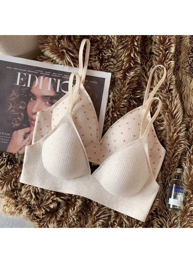 KUYING Brand New Comfortable Skin Friendly Breathable Bra  Set Of 2 - Image 1