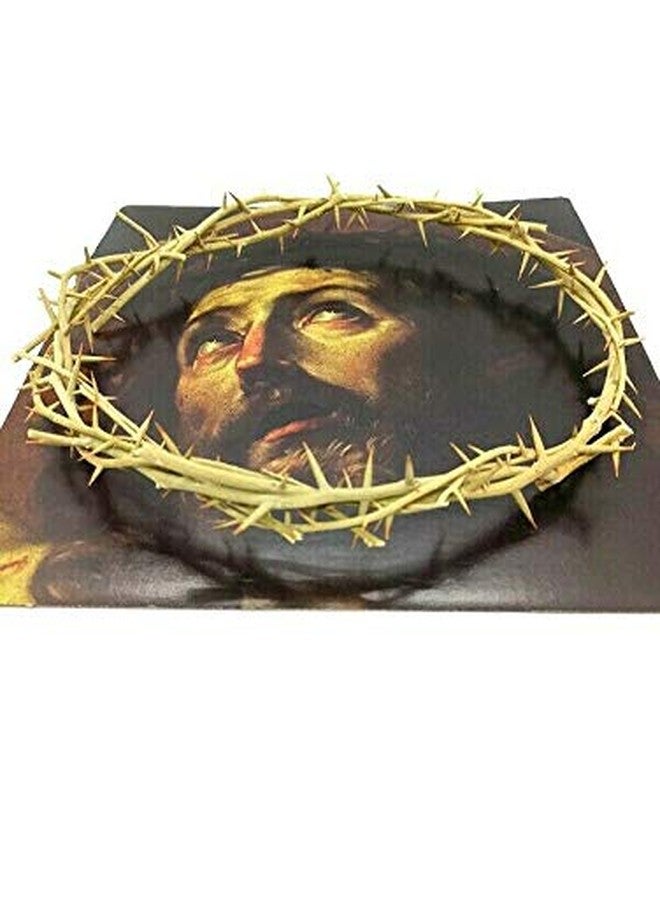 Hand Made Crown of Thorns Hand Made in The Holy Land Jeusalem Jesus Bleessed Natural Wood - Image 5