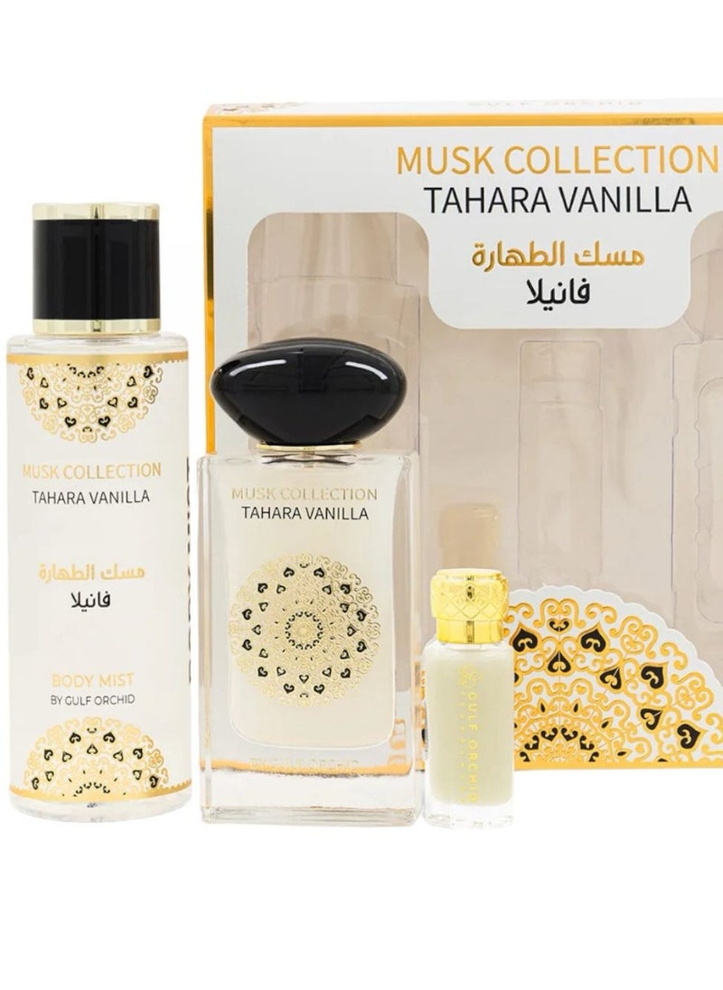 MUSK COLLECTION TAHARA VANILLA BODY MIST+ EAU DE PERFUM + CONCENTRATED PERFUME OIL - pzsku/Z82783E32156BE51443BDZ/45/_/1712816193/9892d8b5-4d78-4a43-99aa-ceb2965cd5b8