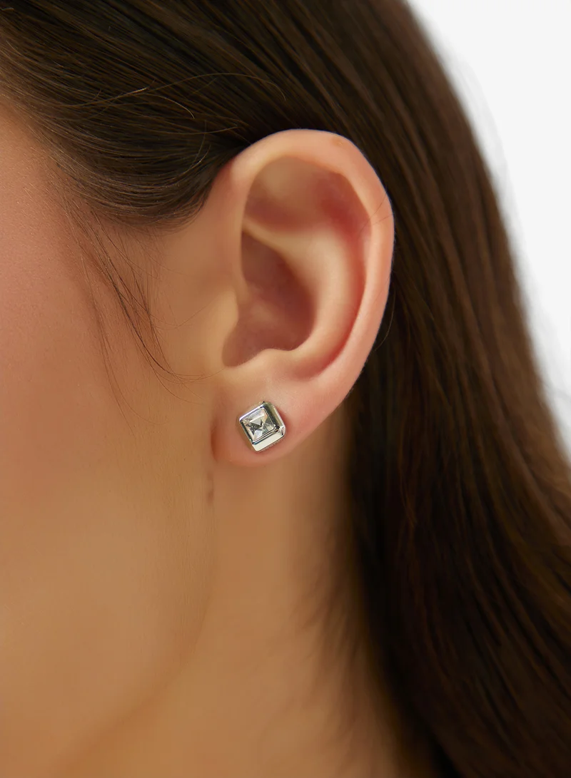 GUESS  35Mm Crystal Tennis Earring for Women | Best Price UAE