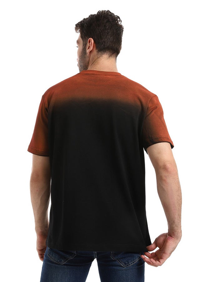 WHITE RABBIT White Rabbit Gradient Colors Short Sleeves T-Shirt  - Image 3