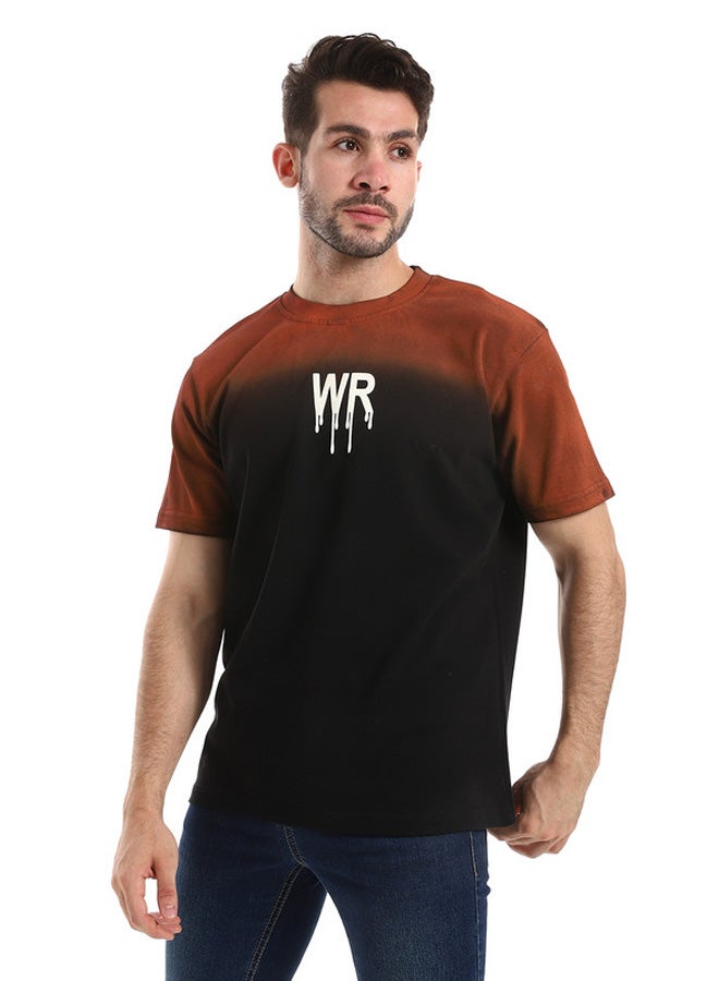 WHITE RABBIT White Rabbit Gradient Colors Short Sleeves T-Shirt  - Image 2