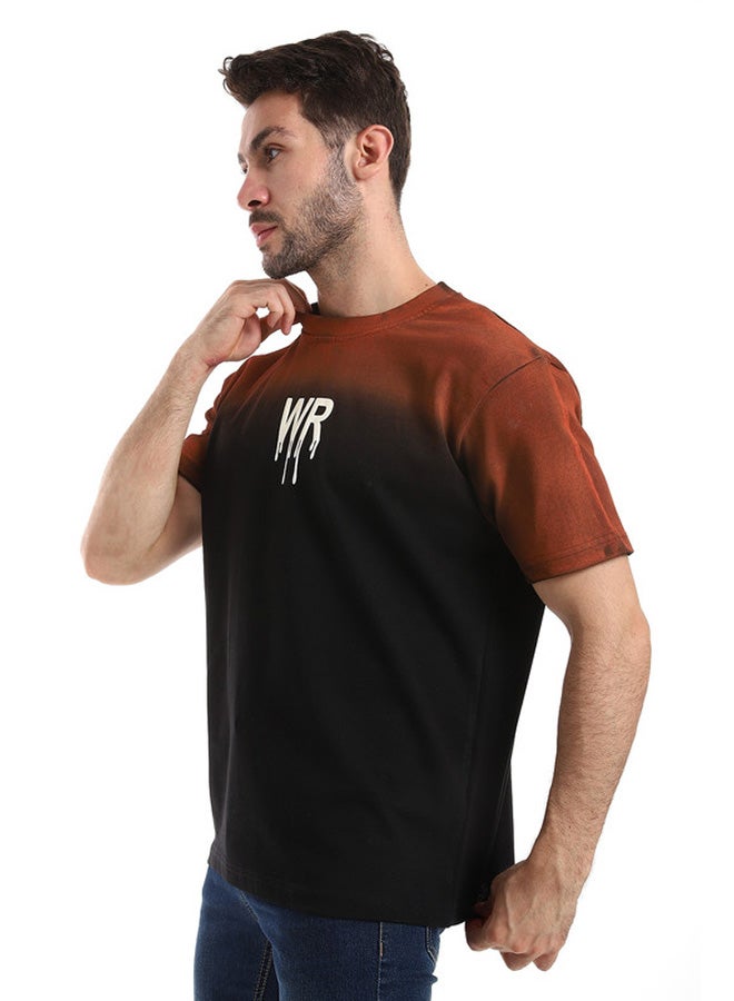 WHITE RABBIT White Rabbit Gradient Colors Short Sleeves T-Shirt  - Image 4