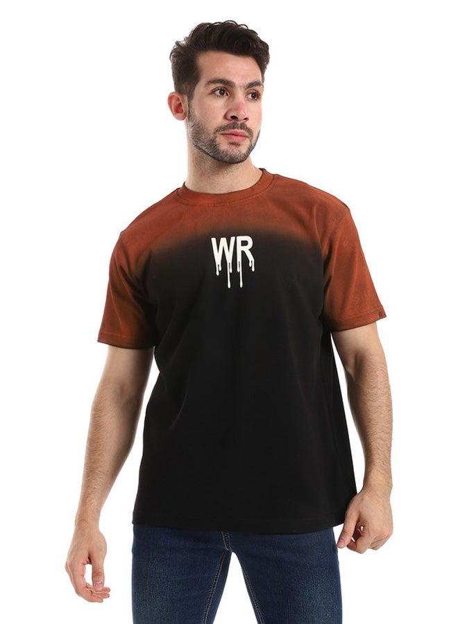 WHITE RABBIT White Rabbit Gradient Colors Short Sleeves T-Shirt  - Image 1