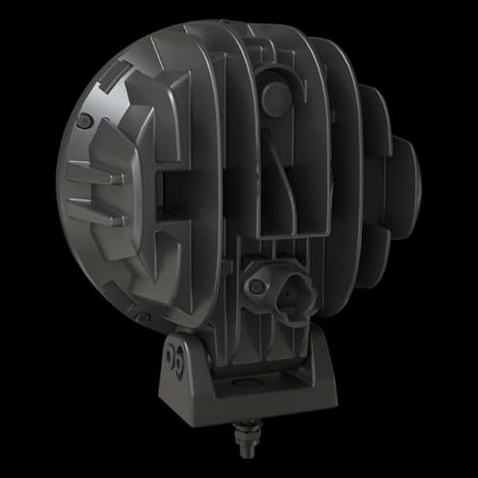 أوسرام مجموعة مصابيح القيادة LED من Ledriving Round Mx180Cb للإضاءة القريبة والبعيدة، شعاع ضوء 3000 لومن يصل إلى 300 متر، مصباح أمامي LED مساعد، شعاع عالي وإضاءة موضعية، معتمدة من ECE - Image 4