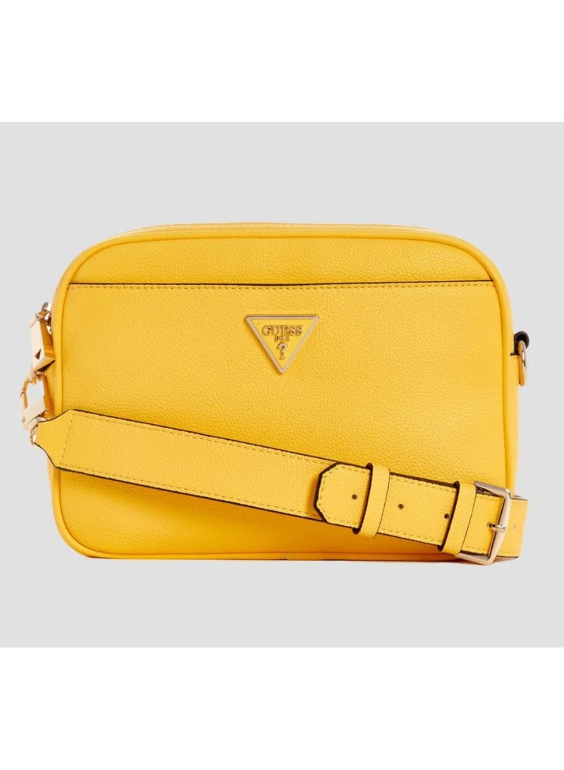 GUESS BG877814 Meridian Textured Women's Bag - Lemon  - Image 1