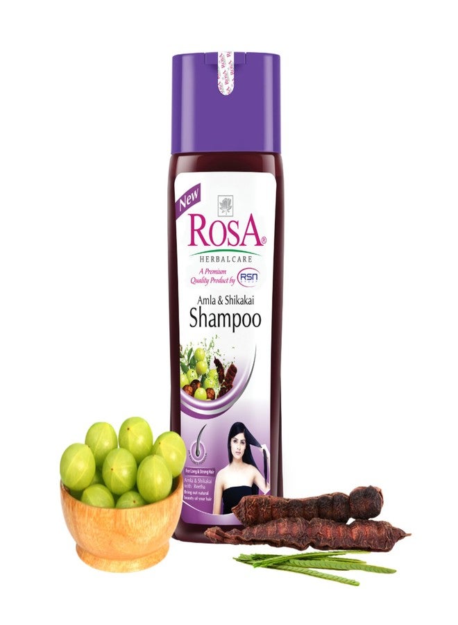 ROSA Amla & Shikakai Shampoo I For Long & Strong Hair I Unisex, Pack of 1-200ml Each - Image 1