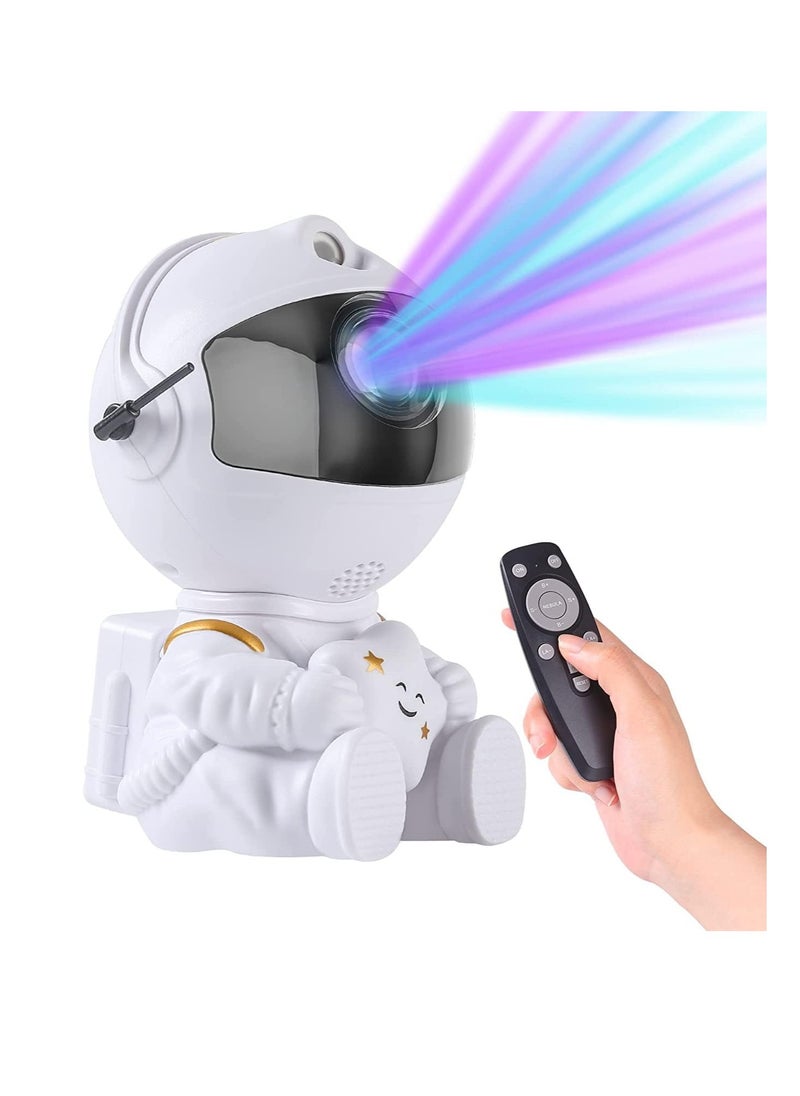 Cool Baby COOLBABY Galaxy Projector Star Projector Galaxy Light, Night Light for Kids Bedroom Ceiling Gaming Room Decor Mini Cute with Remote Control Sky Starry Nebula Aurora Lamp(White )  - Image 5
