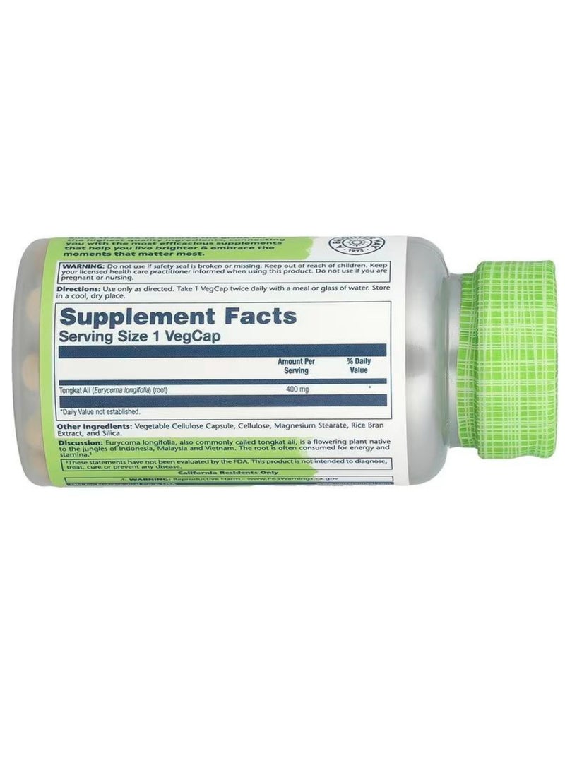 Solaray Tongkat Ali, 400 mg, 60 VegCaps  - Image 2