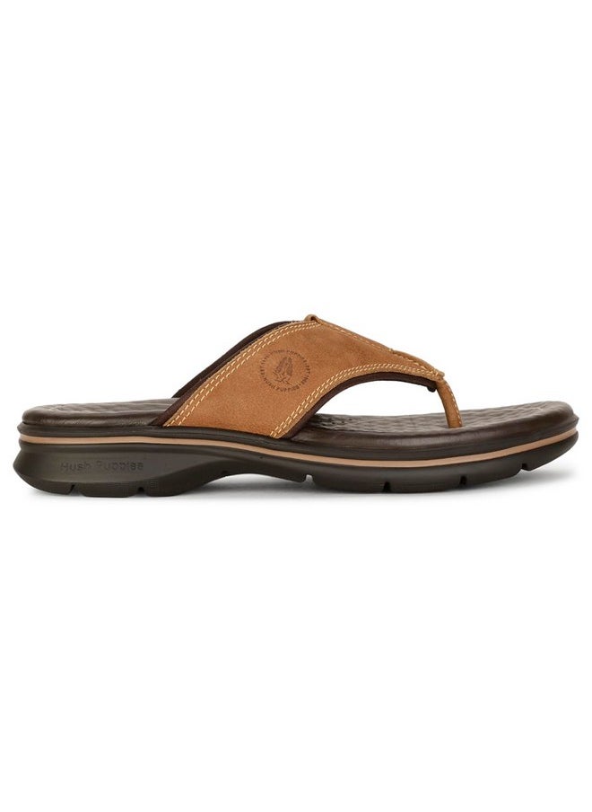Hush Puppies - Hush Puppies Men's MILES NEW THONG (8753106_TAN_7 UK) - Image 1