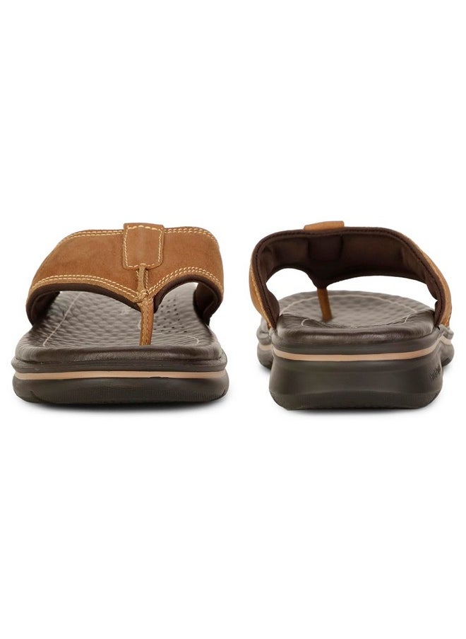 Hush Puppies - Hush Puppies Men's MILES NEW THONG (8753106_TAN_7 UK) - Image 1