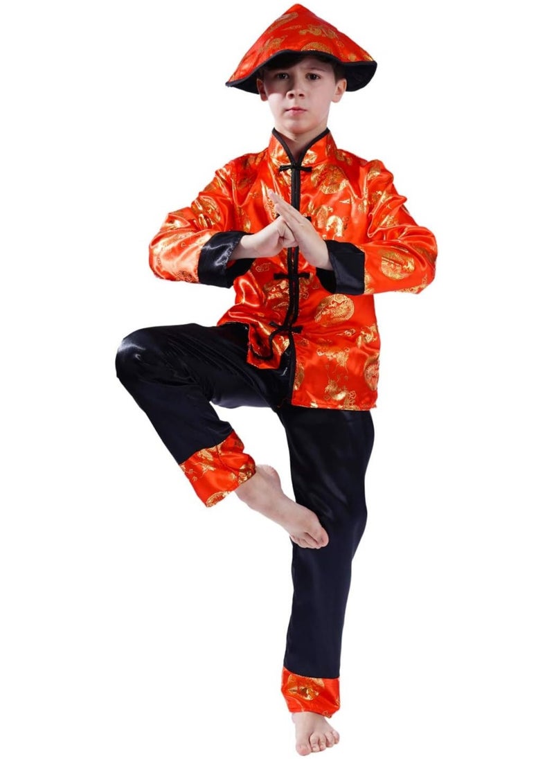 Generic ⚔️ Tang Dynasty Chinese Warrior Costume – Let Your Child Embody the Power of Ancient Heroes!  - Image 5