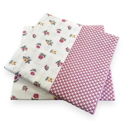 Homescape 100% Cotton Summer Topsheet/Odhne Wali Chaddar Printed Single Bed 300 TC (Maroon_Pack Of 2) - Image 5