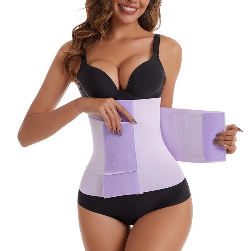 Bluejw Women's Waist Trimmer - Workout Shaper Compression Belt for Tummy Control & Slimming - Weight Loss Body Shaper - Image 2