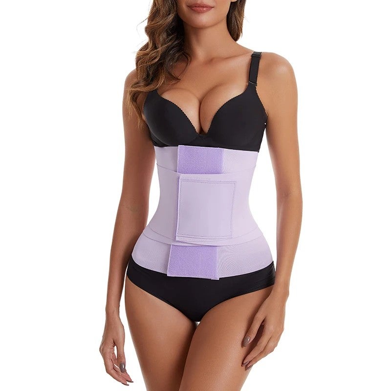 Bluejw Women's Waist Trimmer - Workout Shaper Compression Belt for Tummy Control & Slimming - Weight Loss Body Shaper - Image 4