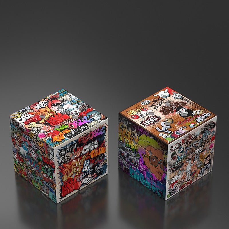 Diy Picture Rubik'S Cube Customized Third-Order Enterprise Company School Logo Cultural Exhibition Advertising Small Gift Uv Printing - Image 1